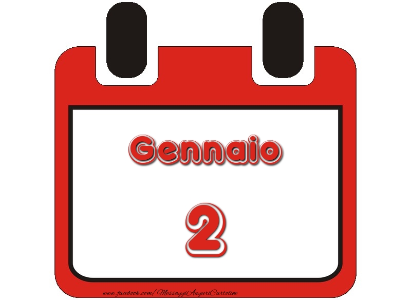 Cartoline di 2 Gennaio - Gennaio 2