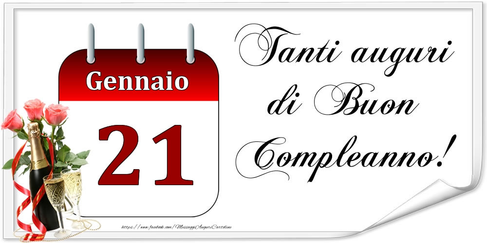 Tanti auguri di Buon Compleanno! - Gennaio.21