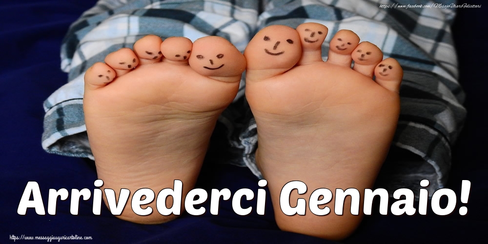 Cartoline di 31 Gennaio - Arrivederci Gennaio!