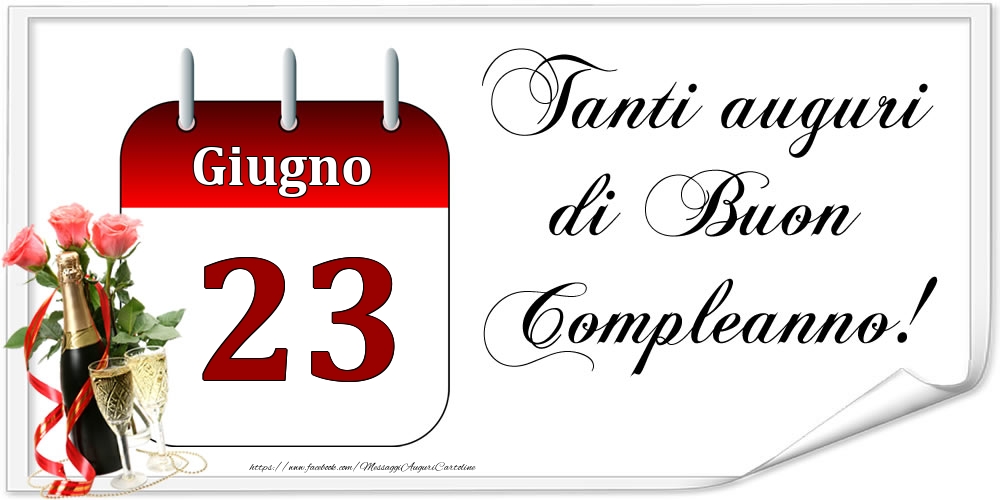 Tanti auguri di Buon Compleanno! - Giugno.23