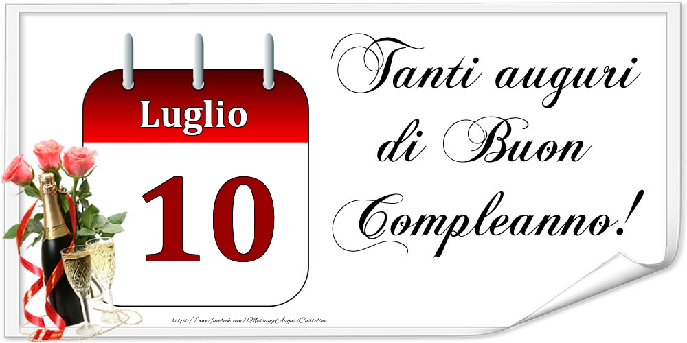 Tanti auguri di Buon Compleanno! - Luglio.10