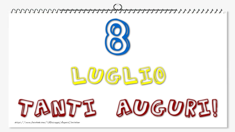 8 Luglio - Tanti Auguri!