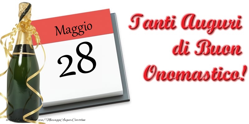 Cartoline di 28 Maggio - Maggio 28 Tanti Auguri di Buon Compleanno