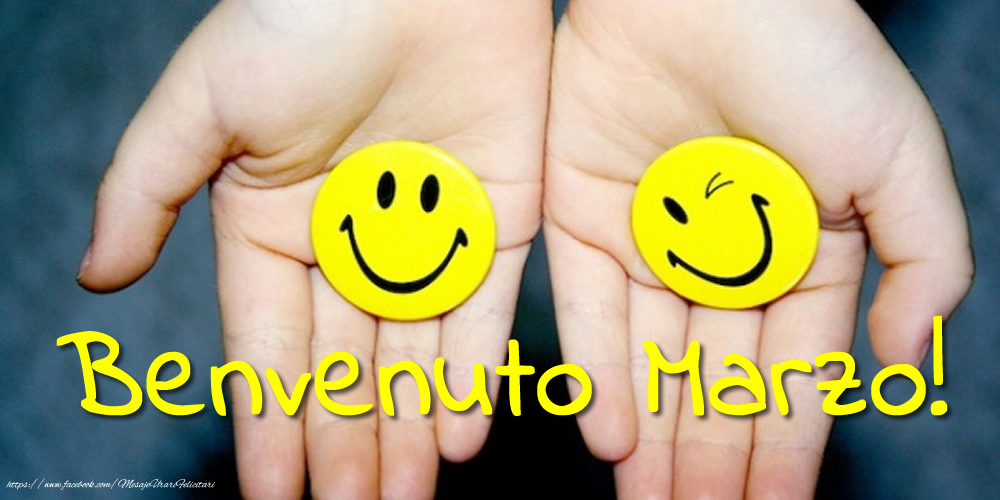 Cartoline di 1 Marzo - Benvenuto Marzo!