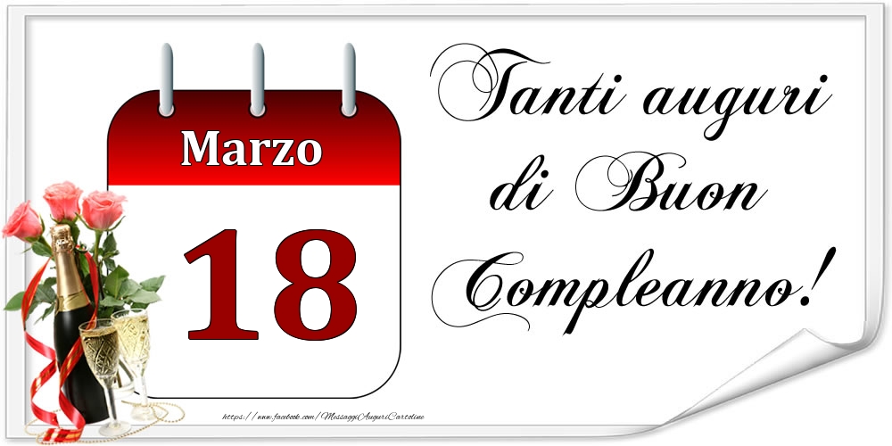 Tanti auguri di Buon Compleanno! - Marzo.18