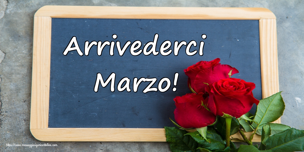 Cartoline di 31 Marzo - Arrivederci Marzo!