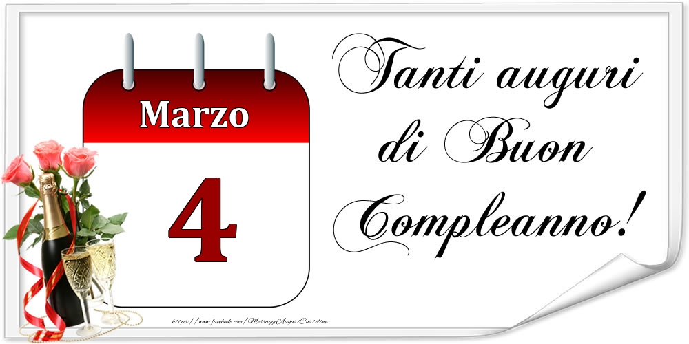 Tanti auguri di Buon Compleanno! - Marzo.4