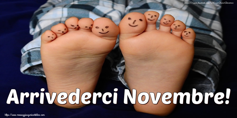 Cartoline di 30 Novembre - Arrivederci Novembre!