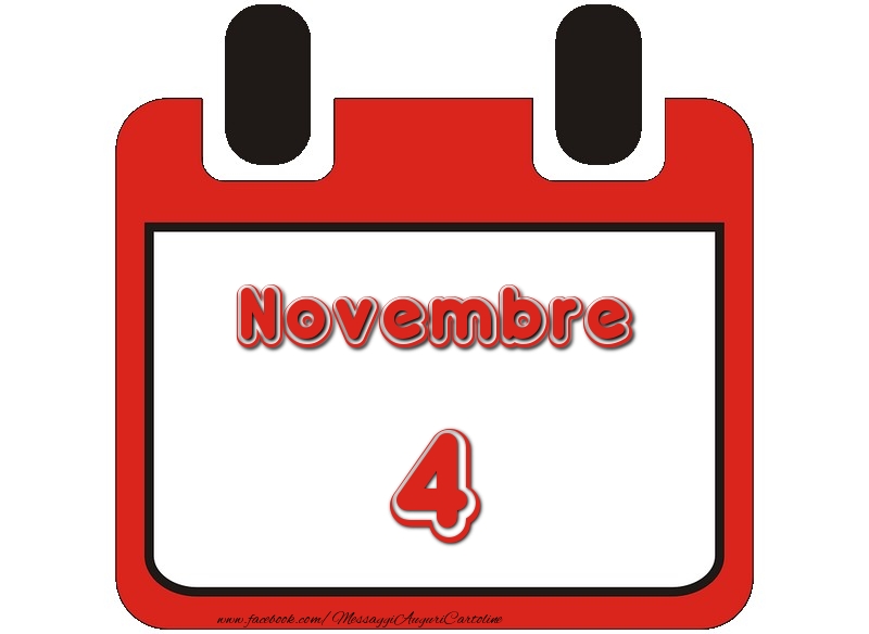 Cartoline di 4 Novembre - Novembre 4