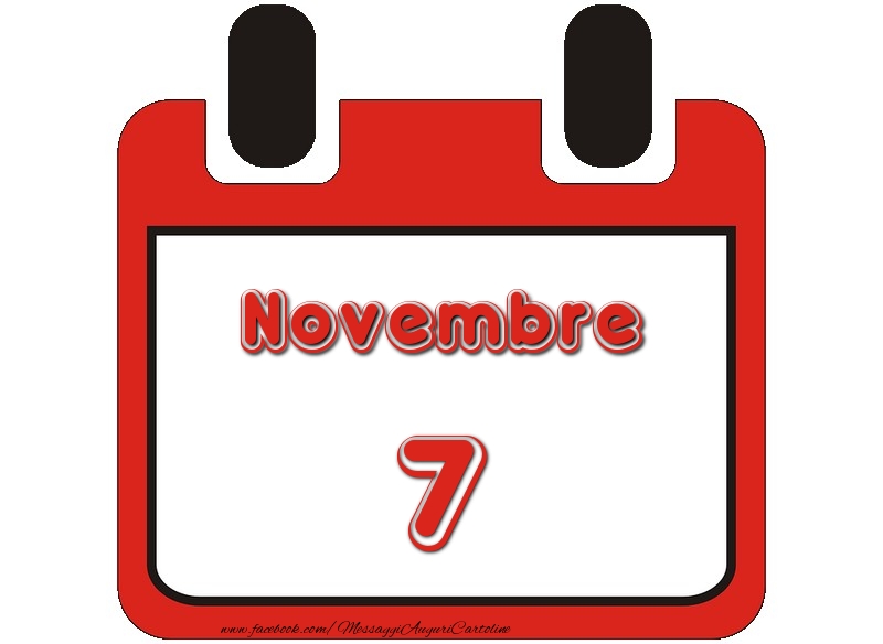 Cartoline di 7 Novembre - Novembre 7