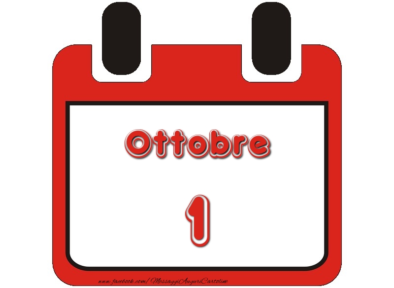 Cartoline di 1 Ottobre - Ottobre 1