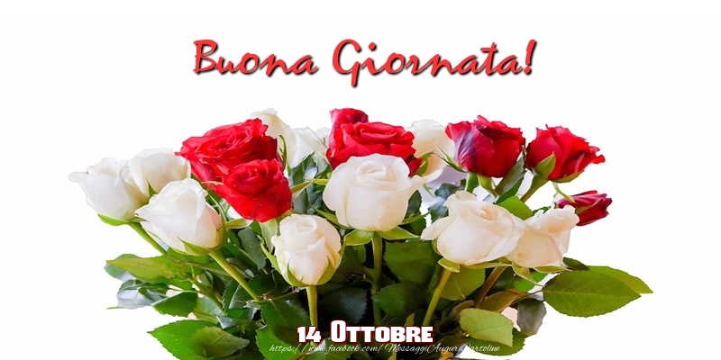 Cartoline di 14 Ottobre - 14 Ottobre - Buona Giornata!