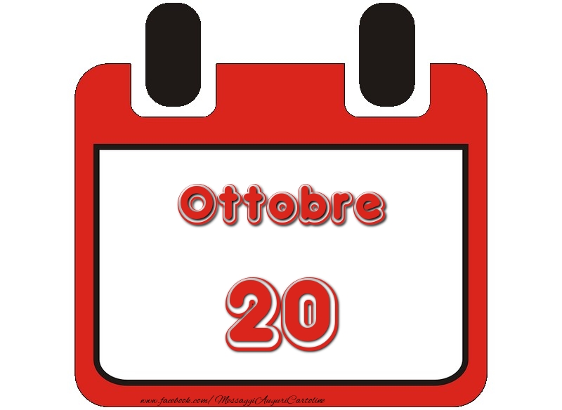 Cartoline di 20 Ottobre - Ottobre 20