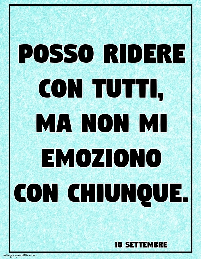 Cartoline di 10 Settembre - 10 Settembre -