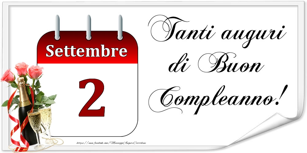 Tanti auguri di Buon Compleanno! - Settembre.2