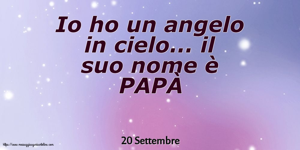 Cartoline di 20 Settembre - 20 Settembre - PAPÀ