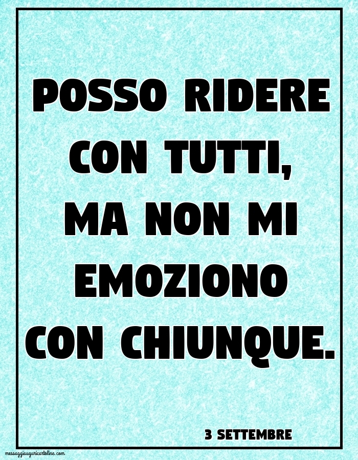 Cartoline di 3 Settembre - 3 Settembre -