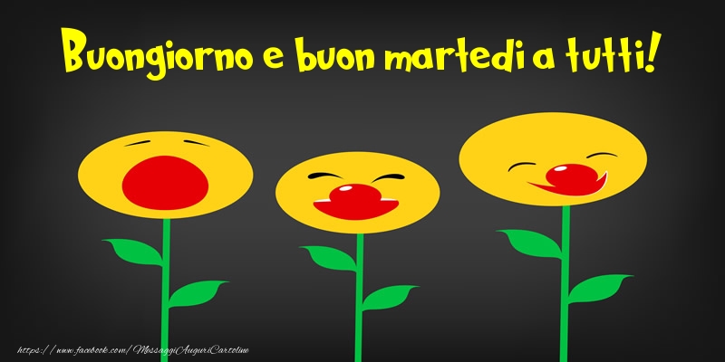 Buongiorno e buon martedi a tutti!