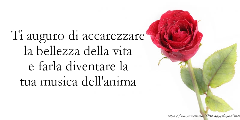 Messaggi di auguri - Ti auguro di accarezzare - messaggiauguricartoline.com