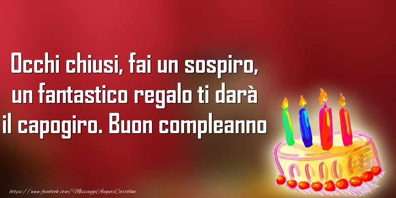 Messaggi per bambini - Occhi chiusi, fai un sospiro, - messaggiauguricartoline.com