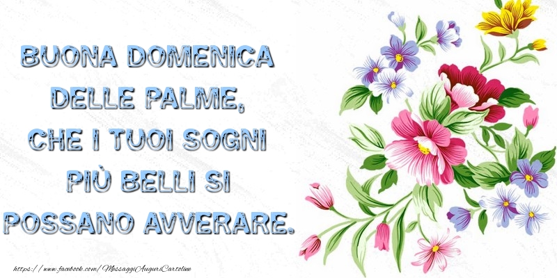 Messaggi Domenica delle Palme - Buona Domenica delle Palme - messaggiauguricartoline.com