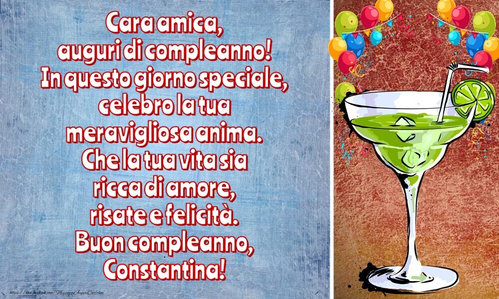 Cartoline di auguri - Cara amica, auguri di compleanno!