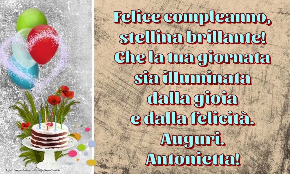 Cartoline per bambini - Felice compleanno,  stellina brillante!