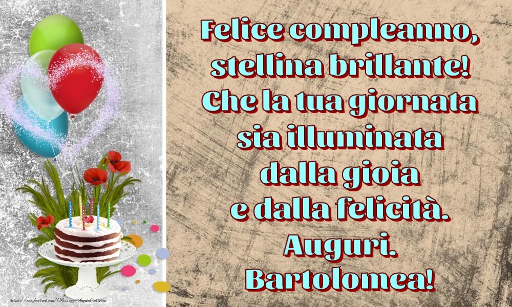 Cartoline per bambini - Felice compleanno,  stellina brillante!