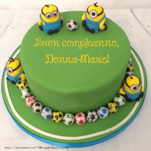 Cartoline per bambini - Buon compleanno, Donna-Marie!