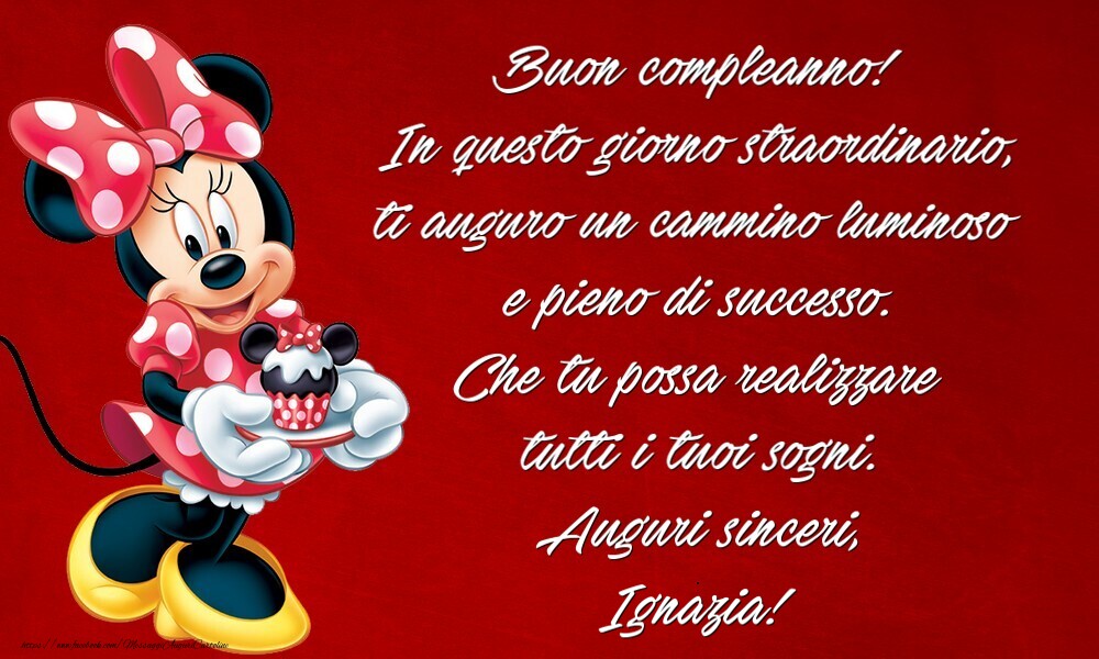 Cartoline per bambini - In questo giorno straordinario, ti auguro un cammino luminoso e pieno di successo.