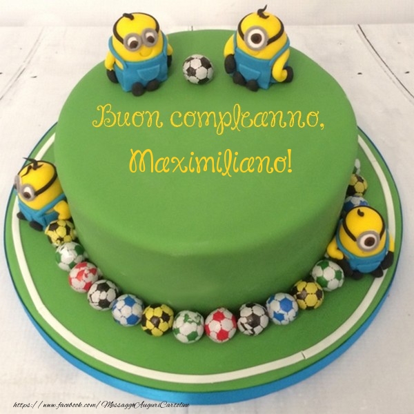 Cartoline per bambini - Buon compleanno, Maximiliano!
