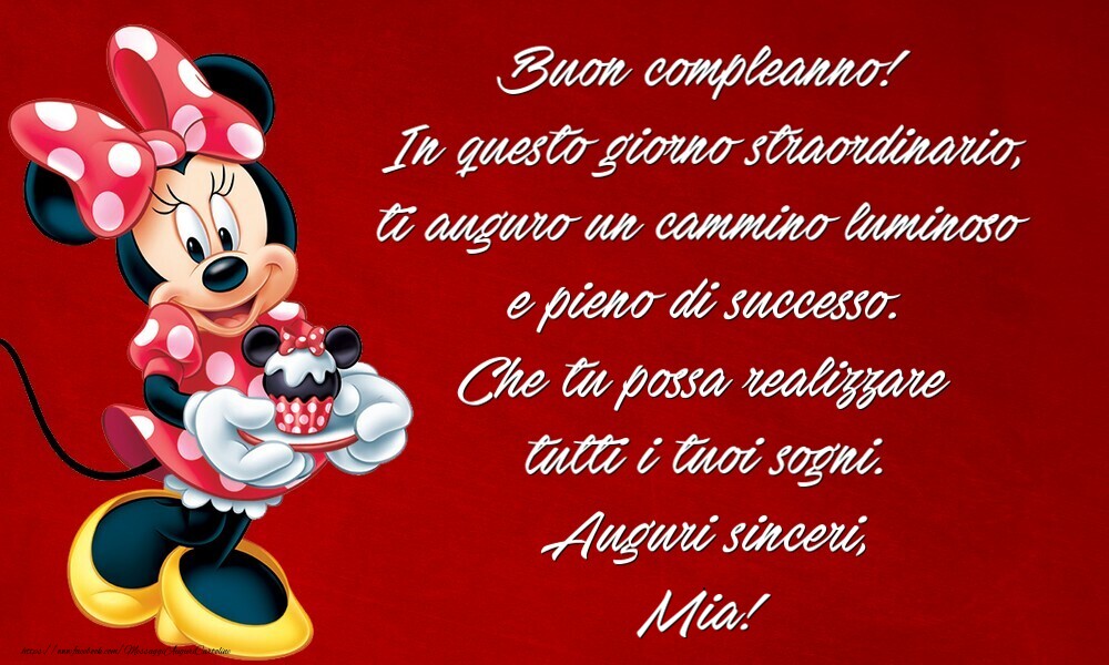Cartoline per bambini - In questo giorno straordinario, ti auguro un cammino luminoso e pieno di successo.