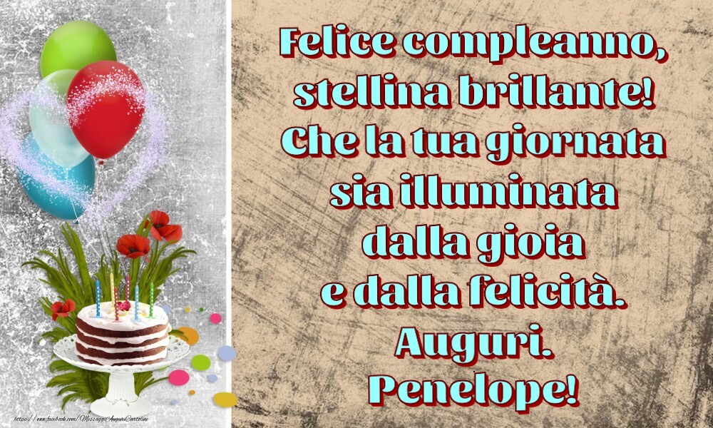 Cartoline per bambini - Felice compleanno,  stellina brillante!