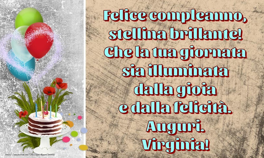 Cartoline per bambini - Felice compleanno,  stellina brillante!