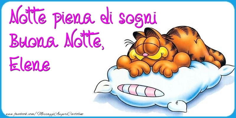 Cartoline di buonanotte - Animali | Notte piena di sogni Buona Notte, Elene
