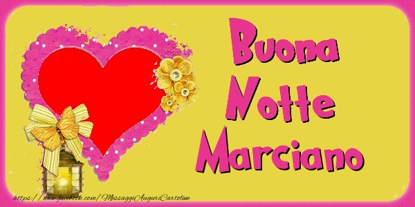 Cartoline di buonanotte - Buona Notte Marciano