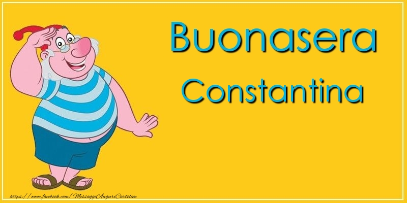 Cartoline di buonasera - Buonasera Constantina