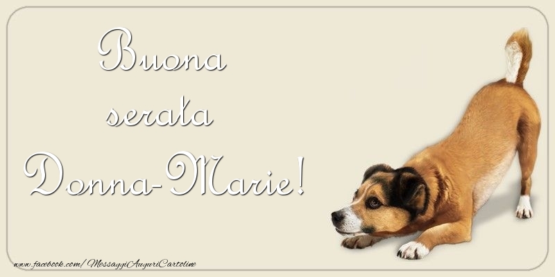 Cartoline di buonasera - Animali | Buona serata Donna-Marie