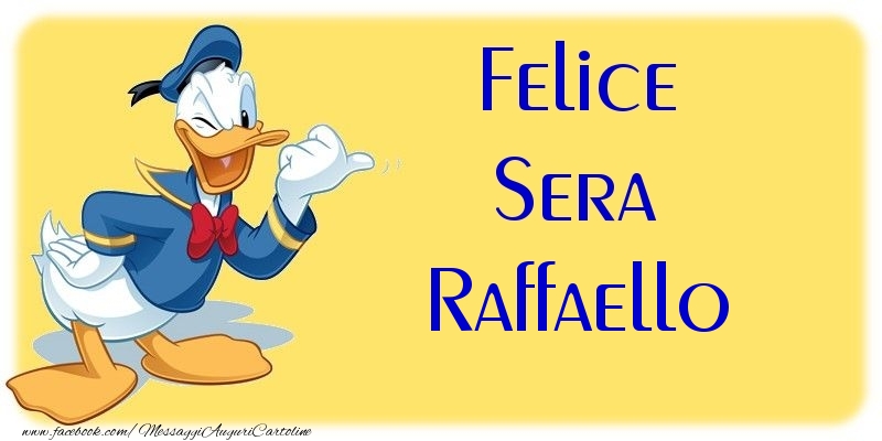 Cartoline di buonasera - Animali | Felice Sera Raffaello