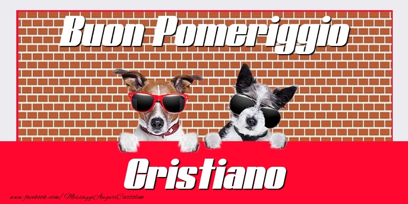 Cartoline di buon pomeriggio - Buon Pomeriggio Cristiano