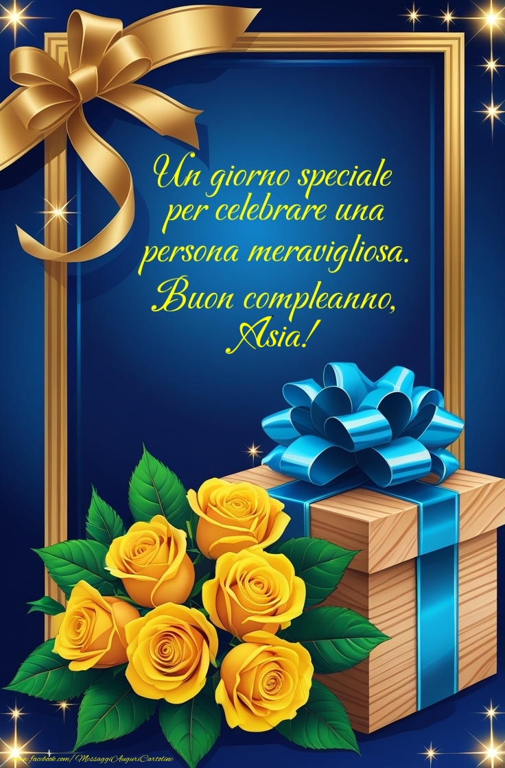 Cartoline di compleanno - Un giorno speciale  per celebrare una  persona meravigliosa