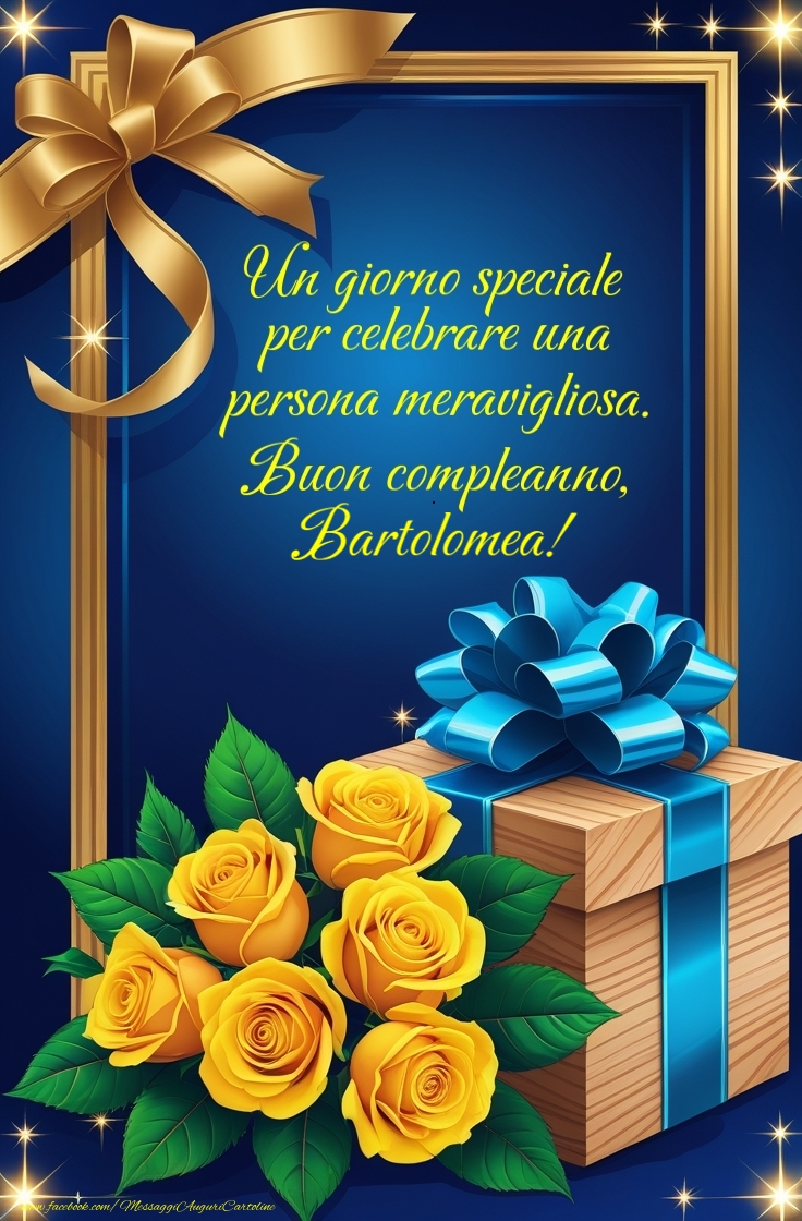 Cartoline di compleanno - Un giorno speciale  per celebrare una  persona meravigliosa