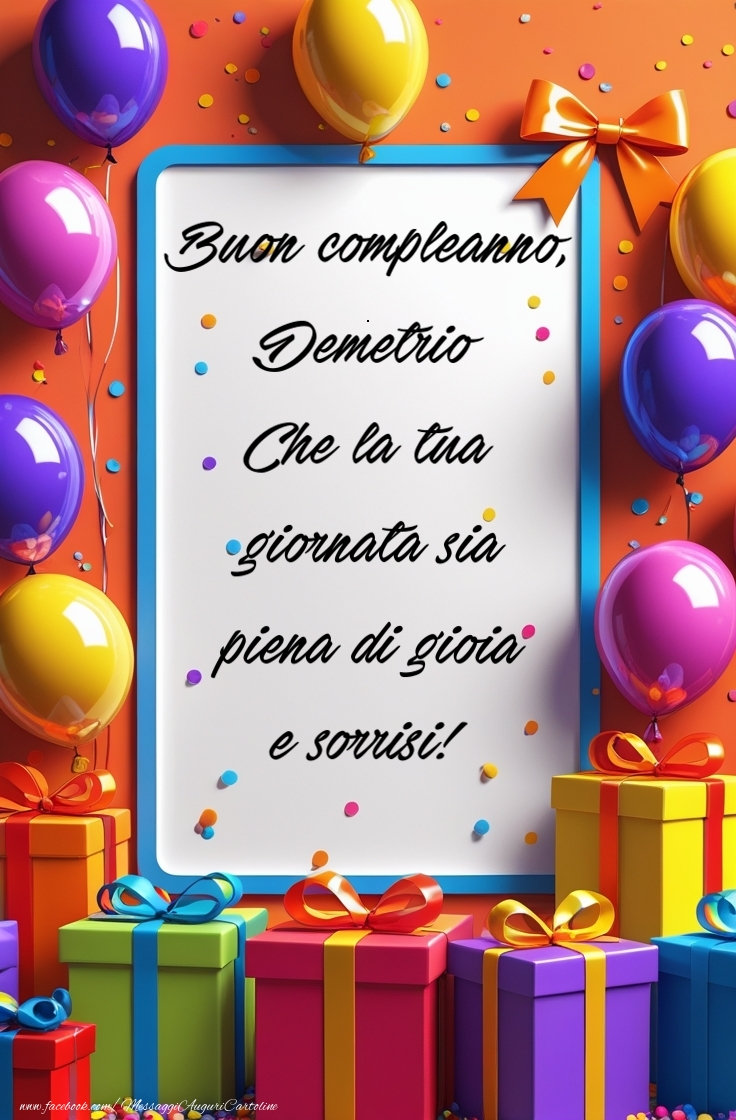Compleanno Buon compleanno