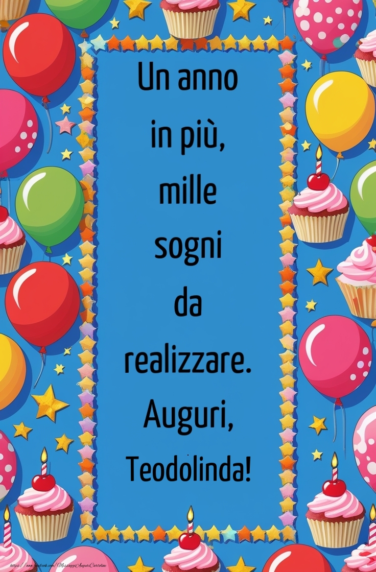 Cartoline di compleanno - Auguri per te