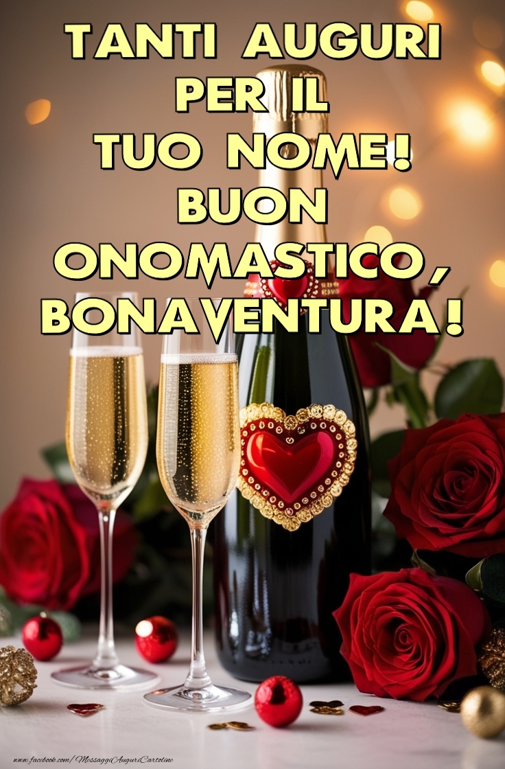 Cartoline di onomastico - Tanti auguri  per il  tuo nome
