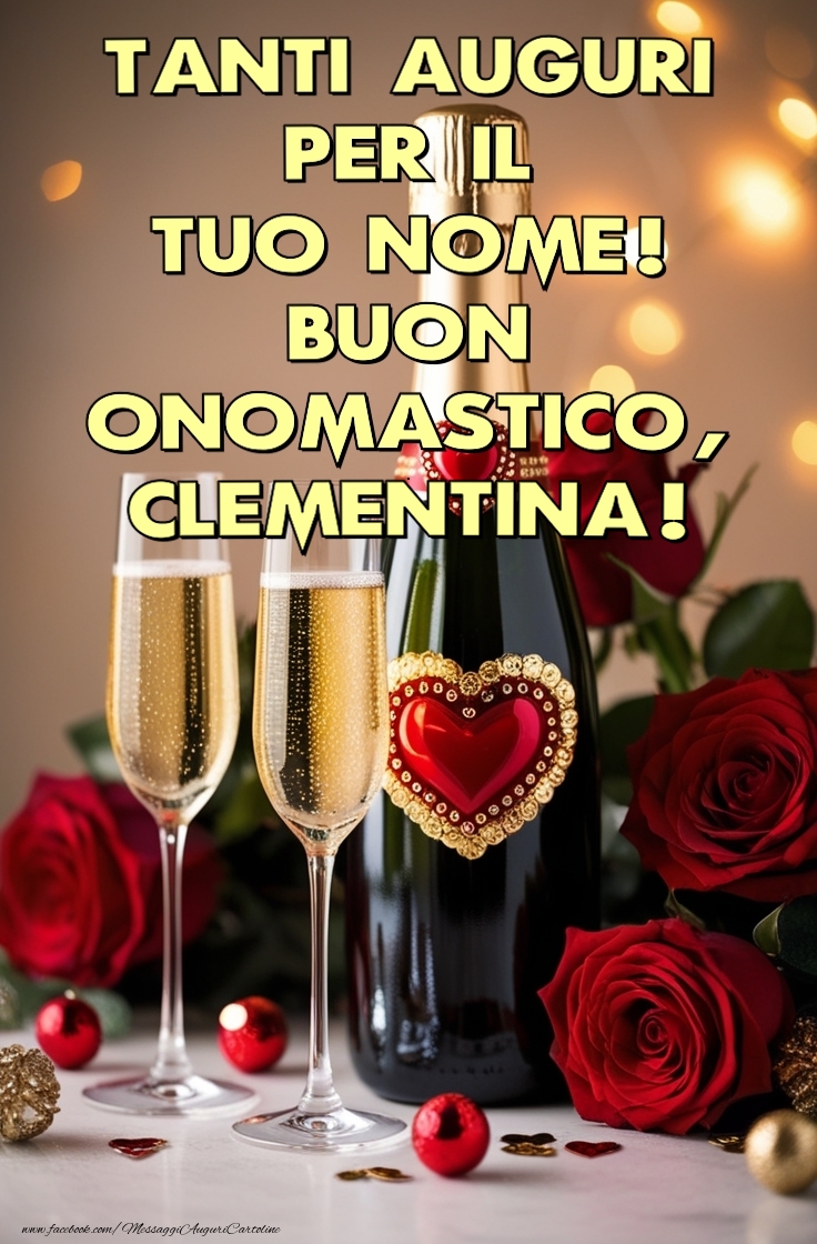 Cartoline di onomastico - Tanti auguri  per il  tuo nome
