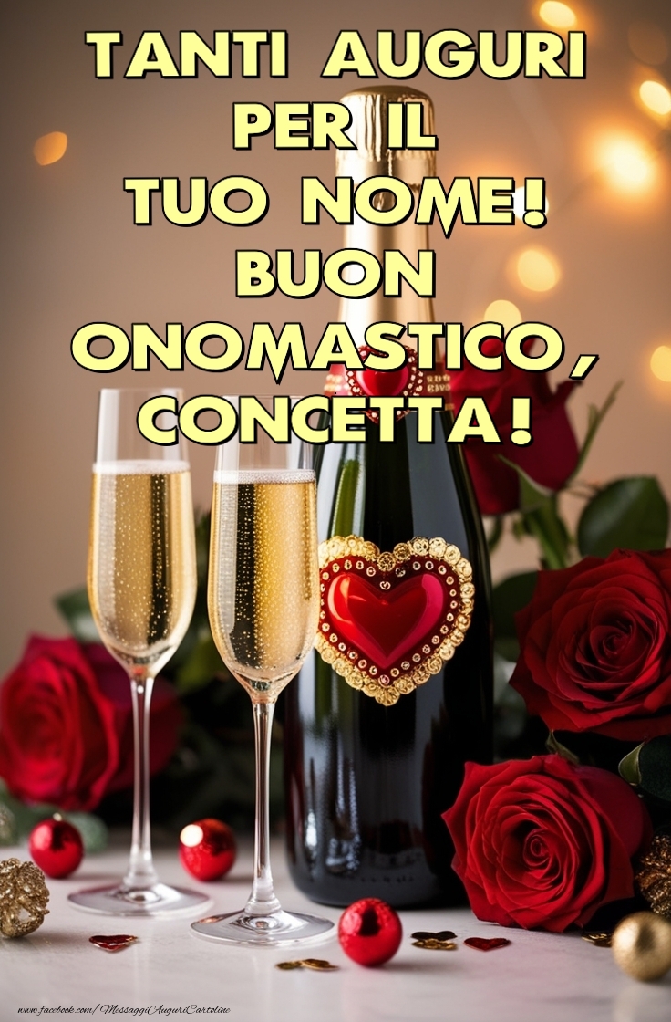 Cartoline di onomastico - Tanti auguri  per il  tuo nome