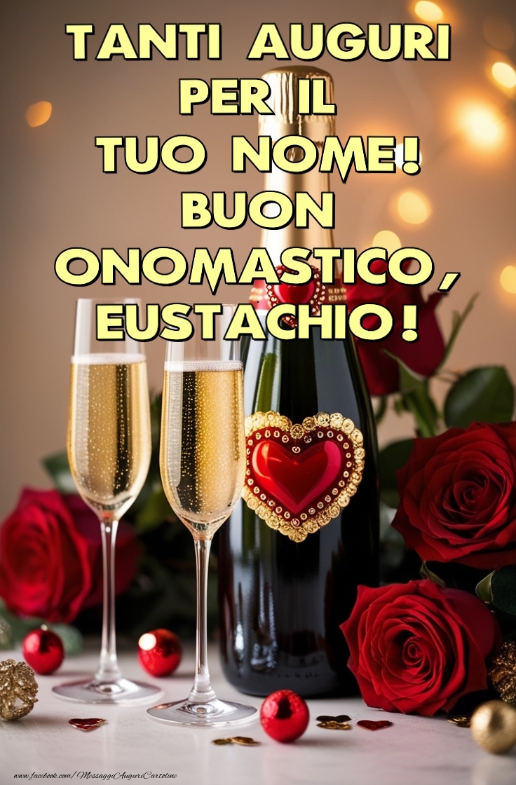 Cartoline di onomastico - Tanti auguri  per il  tuo nome