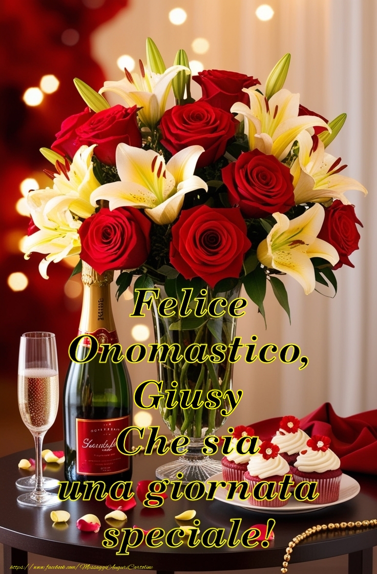 Cartoline di onomastico - Che sia  una giornata speciale!