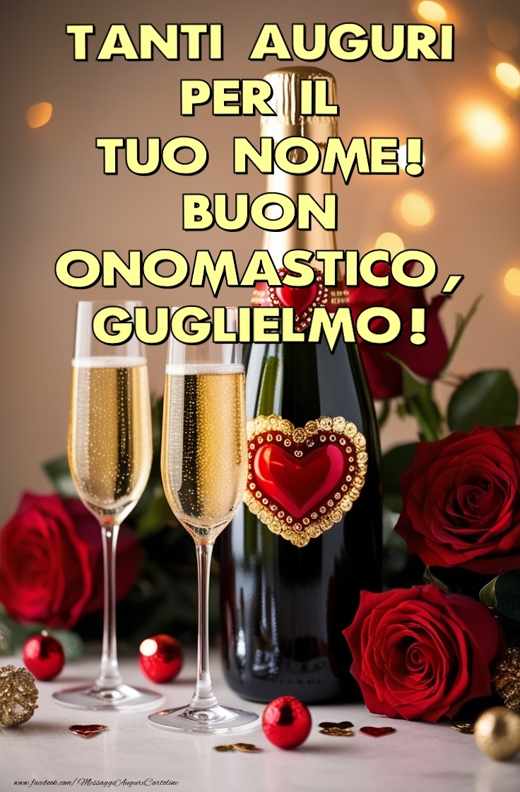Cartoline di onomastico - Tanti auguri  per il  tuo nome
